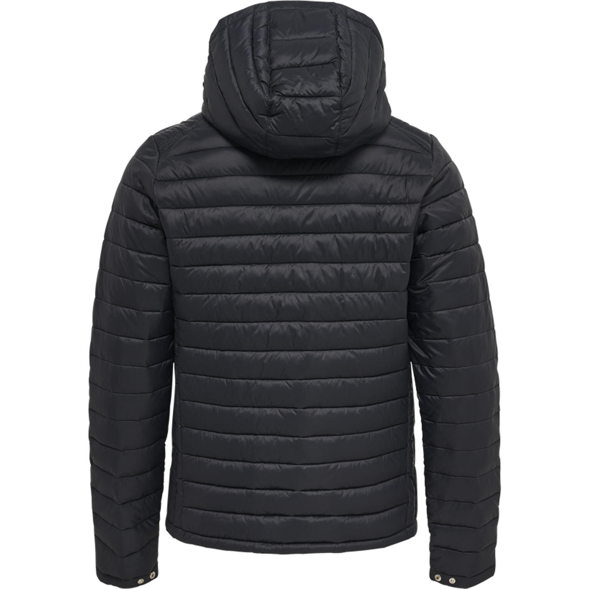 Hooded down jacket Hummel Red