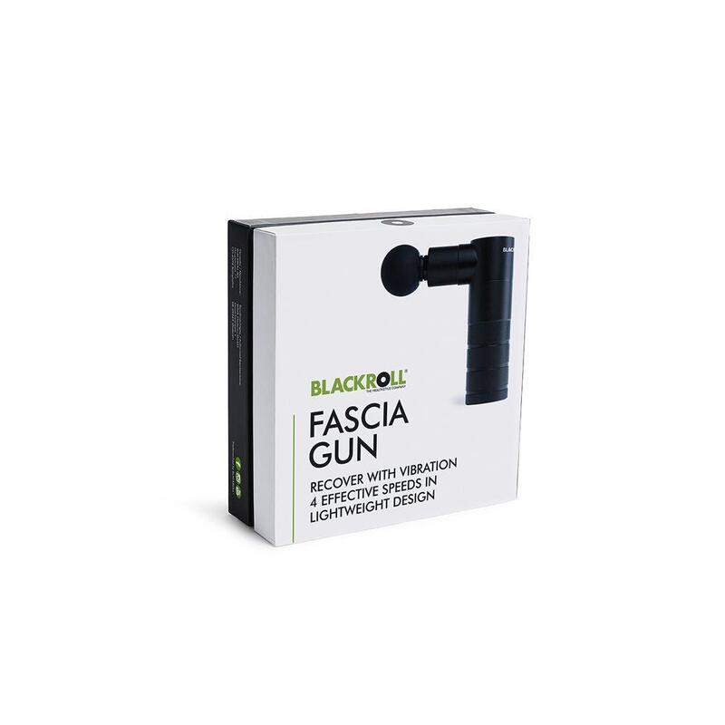 Pistola de massagem "Fascia Gun" da Blackroll