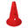 CONE PERFURADO PREMIUM (30cm - VERMELHO)