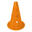 CONE PERFURADO PREMIUM (30cm - LARANJA)