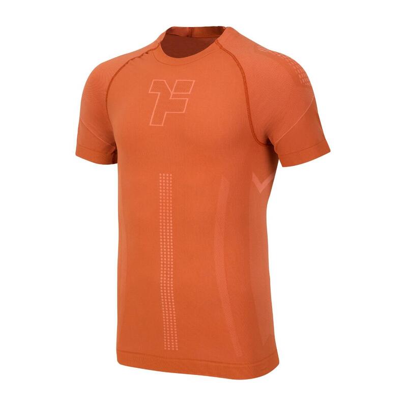 Chemise unisexe à manches courtes Boost Pro Fyke saumon