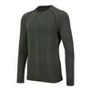 Seamless T‐shirt met lange mouw Groen Fyke