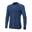 Seamless T‐shirt met lange mouw Blauw/Geel Fyke