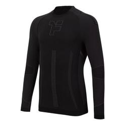 Chemise unisexe à manches longues Boost Pro Fyke noir/brillant