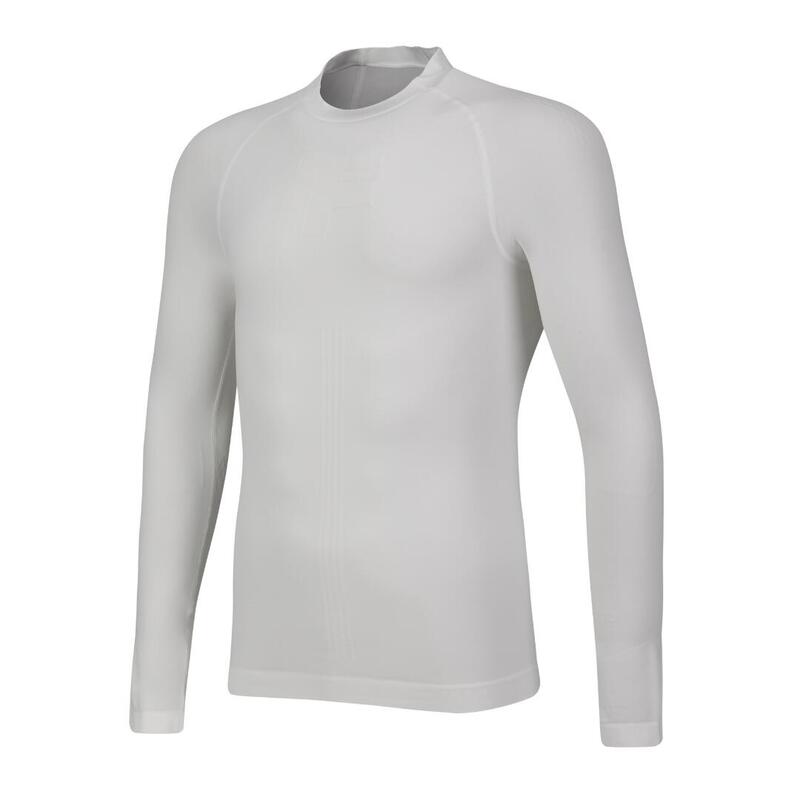 Camisola seamless de manga comprida Branca Fyke