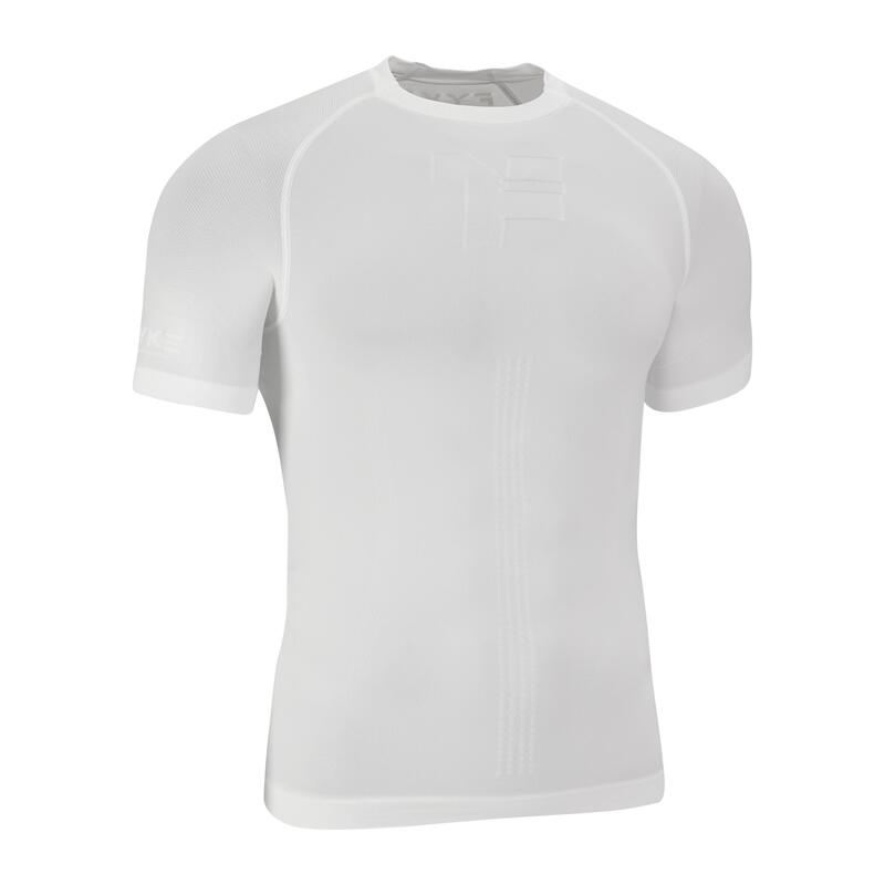 Camiseta seamless manga corta blanca Fyke