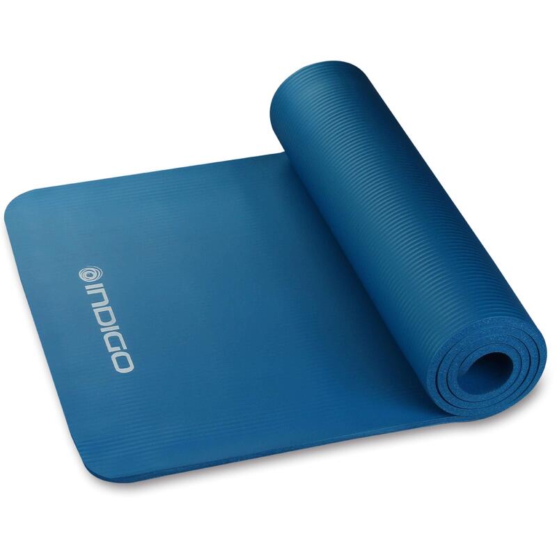 Esterilla de Yoga y Fitness NBR INDIGO 173*61*1 см Azul
