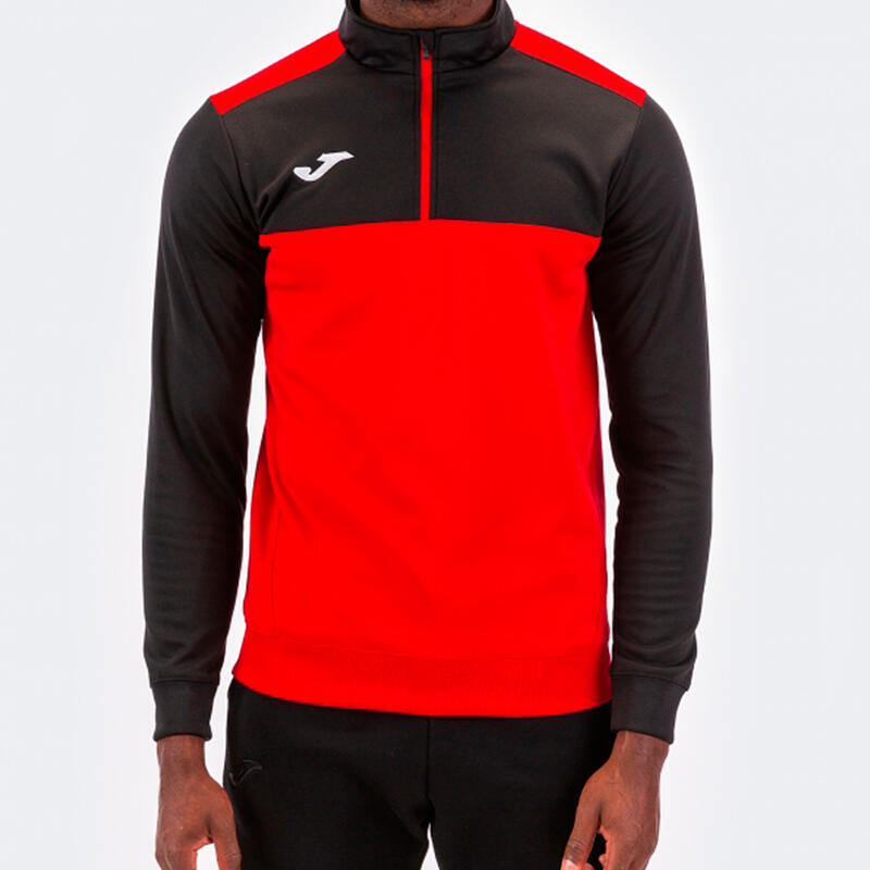Sweat-shirt Garçon Joma Winner rouge noir