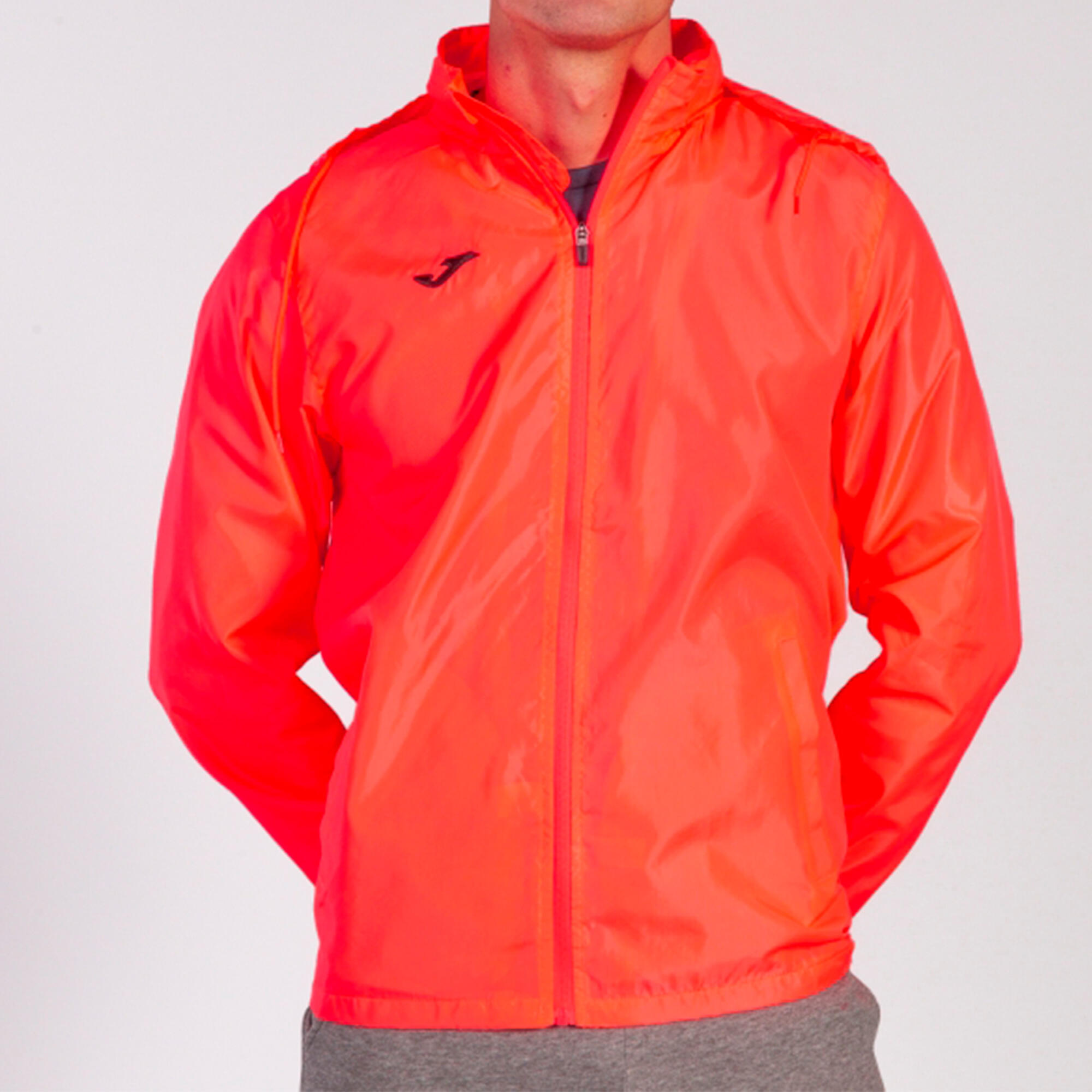 Chubasquero Ni o Joma Iris coral fl or Decathlon