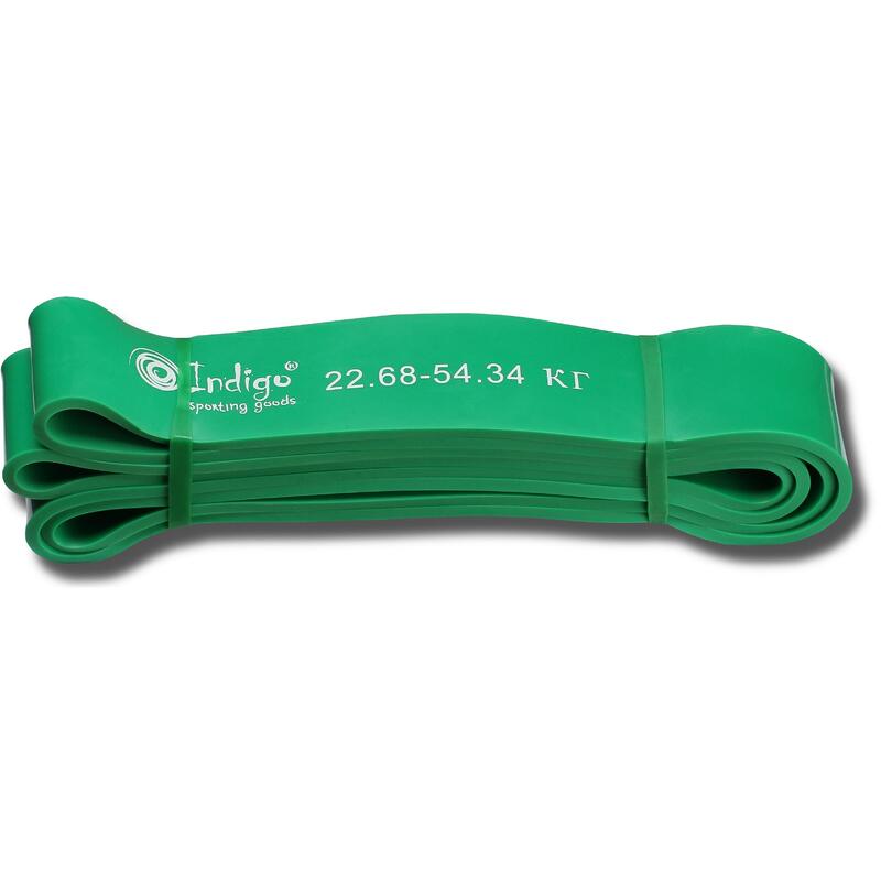 Banda Elástica de Látex INDIGO 208 * 4,4 cm Verde