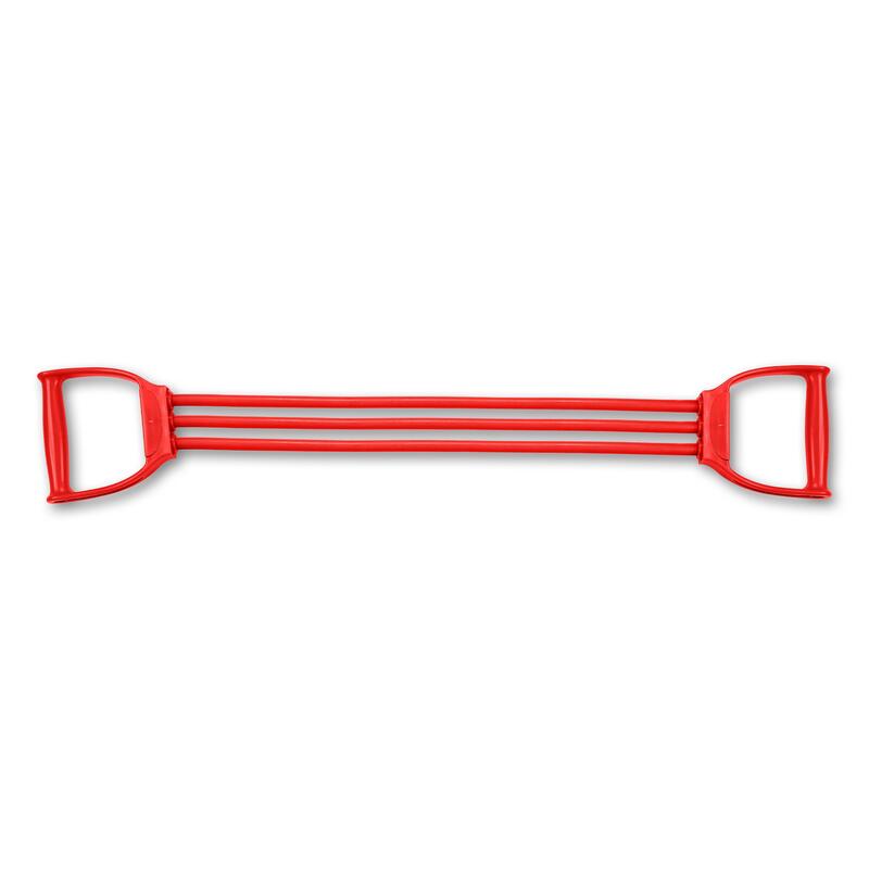 Banda elastica LATEX INDIGO MEDIUM (15-24 kg) 3 bandas 70 cm Rojo