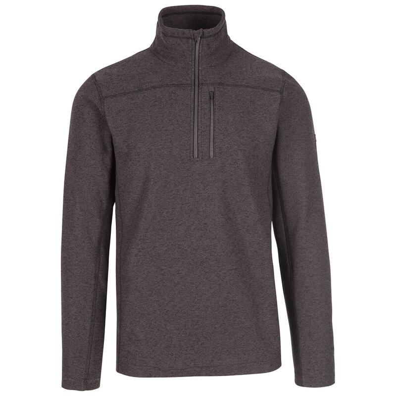 Forro Polar Felbrigg para Hombre Gris Oscuro Jaspeada