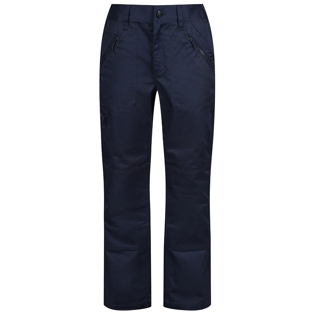 REGATTA Womens/Ladies Pro Action Trousers (Navy)