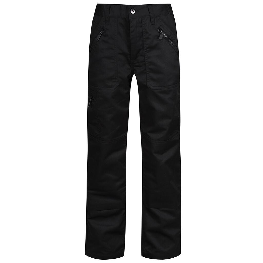 REGATTA Womens/Ladies Pro Action Trousers (Black)