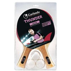 Thunder - Set met 2 Bats en 3 Pingpong ballen