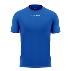 Camiseta de Fútbol Givova Capo Azul Royal Poliéster