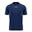 T-Shirt de futebol de poliéster azul marinho Givova Capo