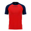 Camiseta de Fútbol Givova Capo Roja/Azul Marino Poliéster