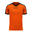 Camiseta de Fútbol Givova Revolution Naranja/Negra Poliéster