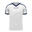 Camiseta de Fútbol Givova Revolution Blanca/Azul Marino Poliéster