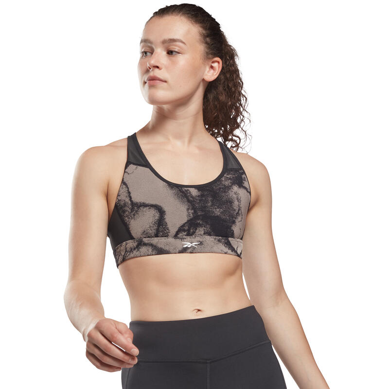 Brassière femme Reebok Lux Racer Jacquard