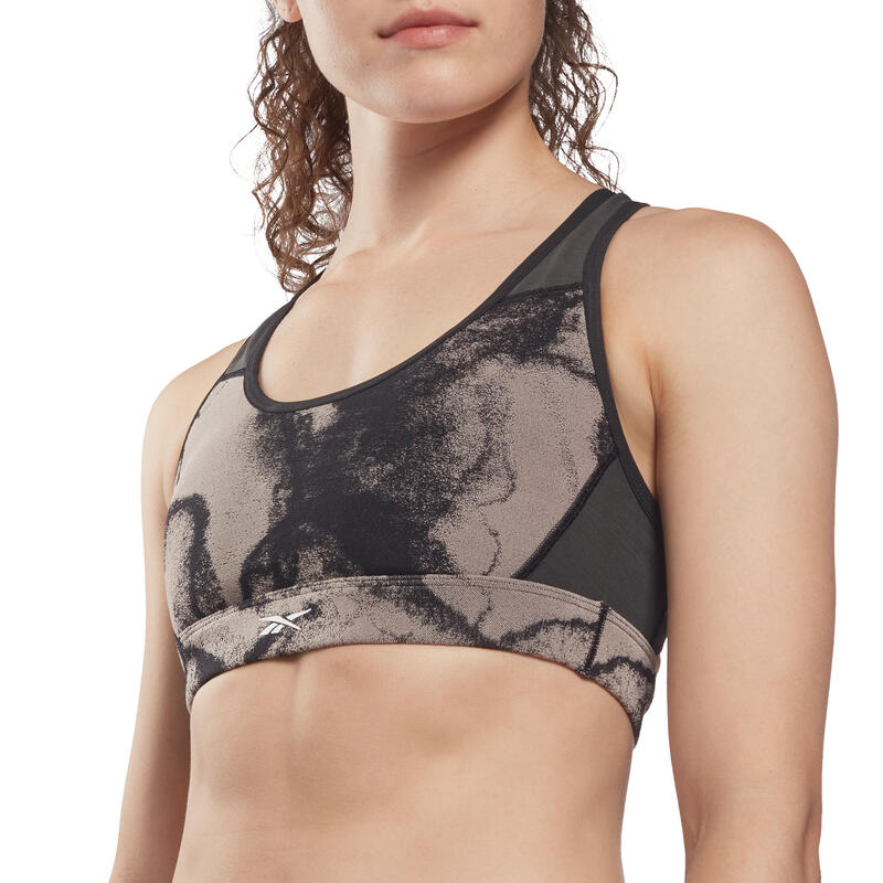 Brassière femme Reebok Lux Racer Jacquard