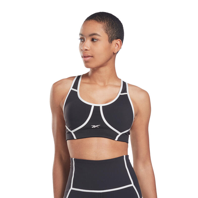 Brassière femme Reebok Lux Racer Colorblocked Padded