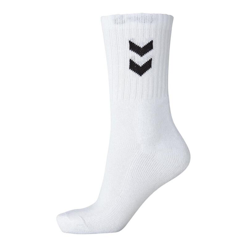 Calcetines Balonmano Hummel Basic Sock, blanco