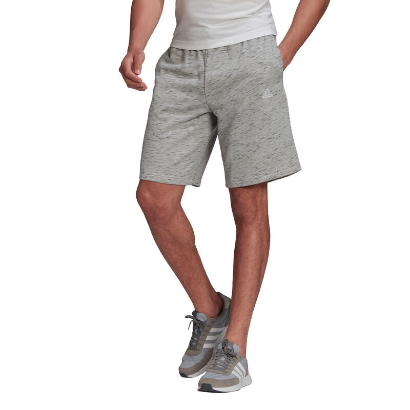 Shorts adidas Essentials French Terry Melange, Gris, Hommes