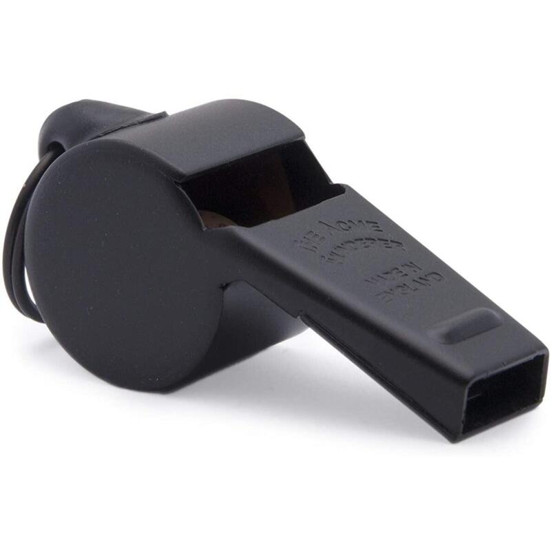 Acme Thunderer - Sifflet d'arbitre en métal - Taille 59,5 (moyen) - Noir