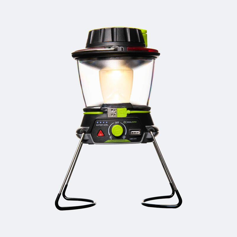 Lanterne LED Randonnée Camping Lighthouse 600 - Batterie intégrée - 600 Lm