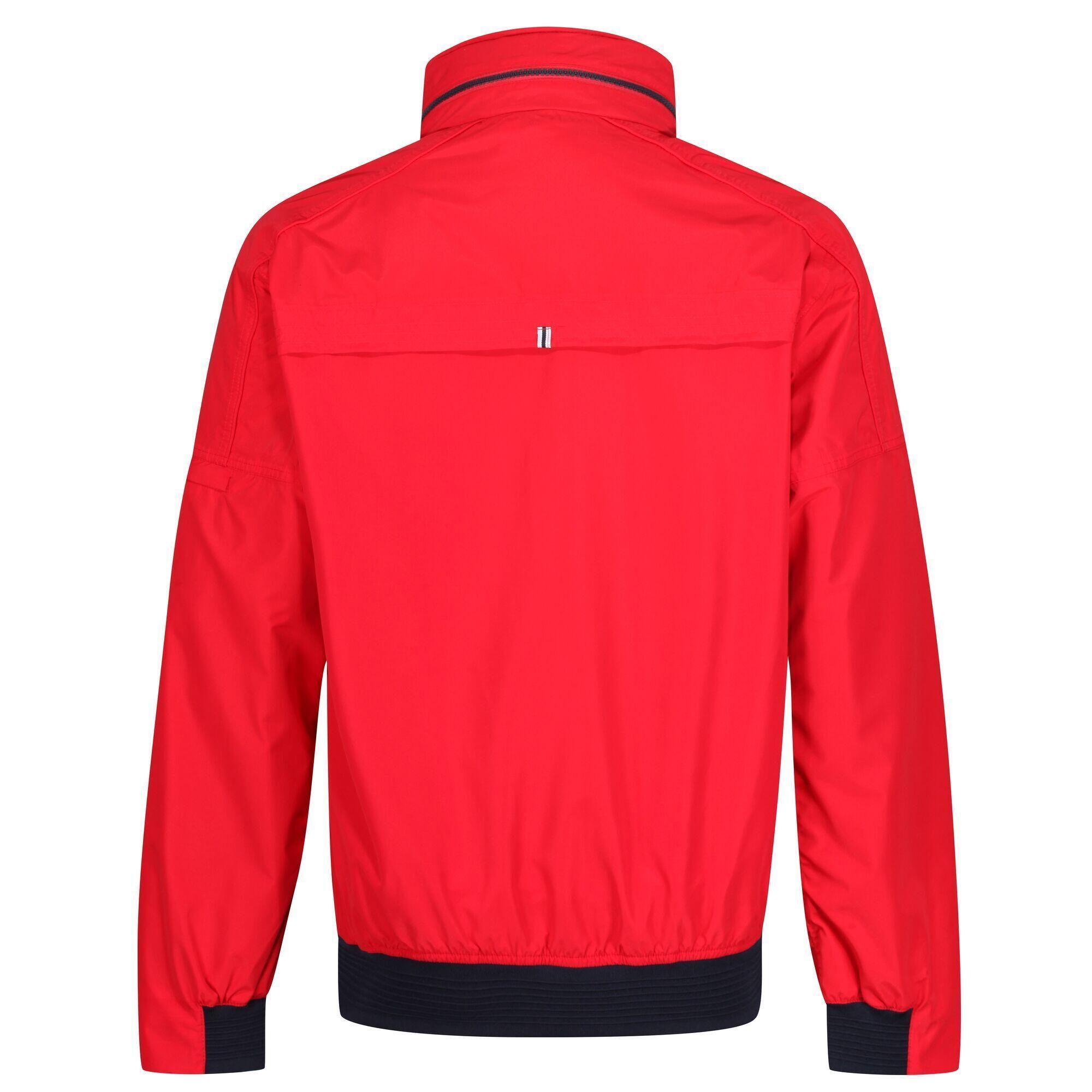 Mens Finn Waterproof Jacket (True Red) 2/5