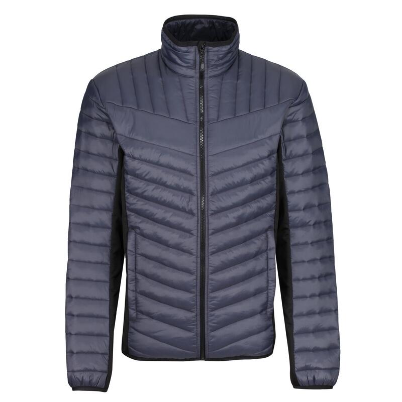 Veste matelassée TOURER HYBRID Homme (Gris phoque / Noir)