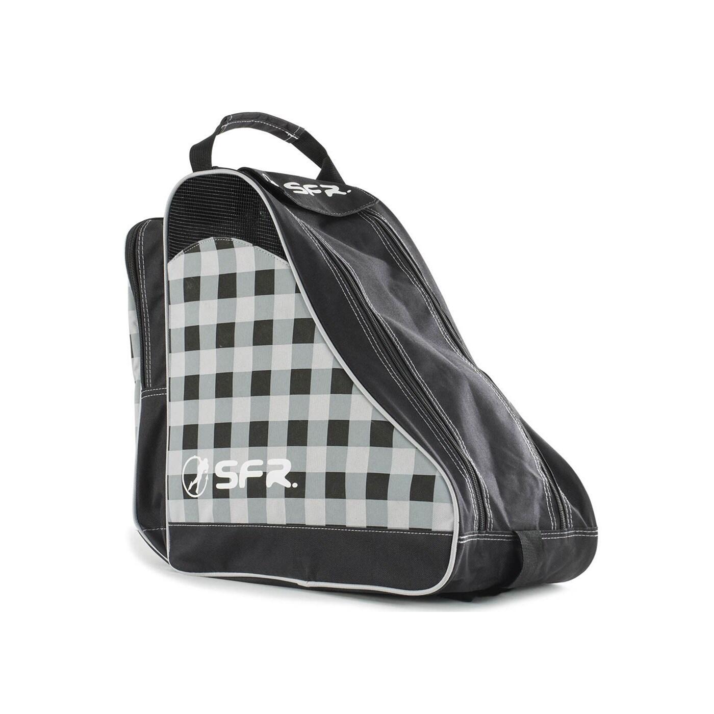 SFR Designer Ice/Roller Skate Carry Bag - Black Chequered