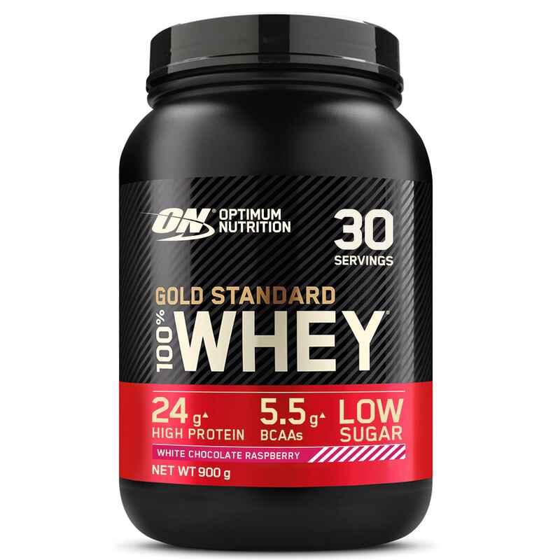 Gold Standard 100% Whey Protein Weisse Schokolade & Himbeere 28 Portionen(896 G)