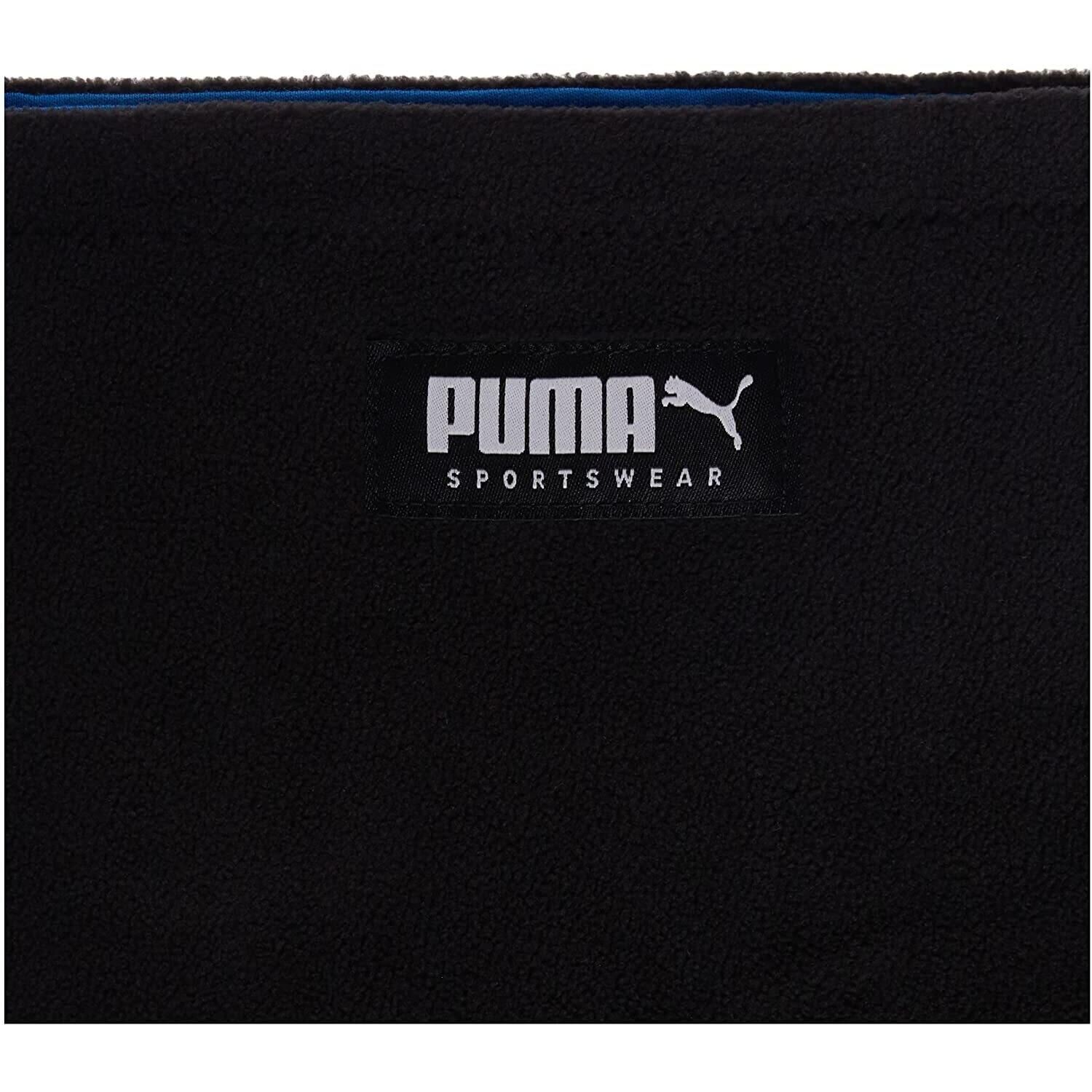 PUMA Fleece Reversible Neck Warmer (Black/Blue)