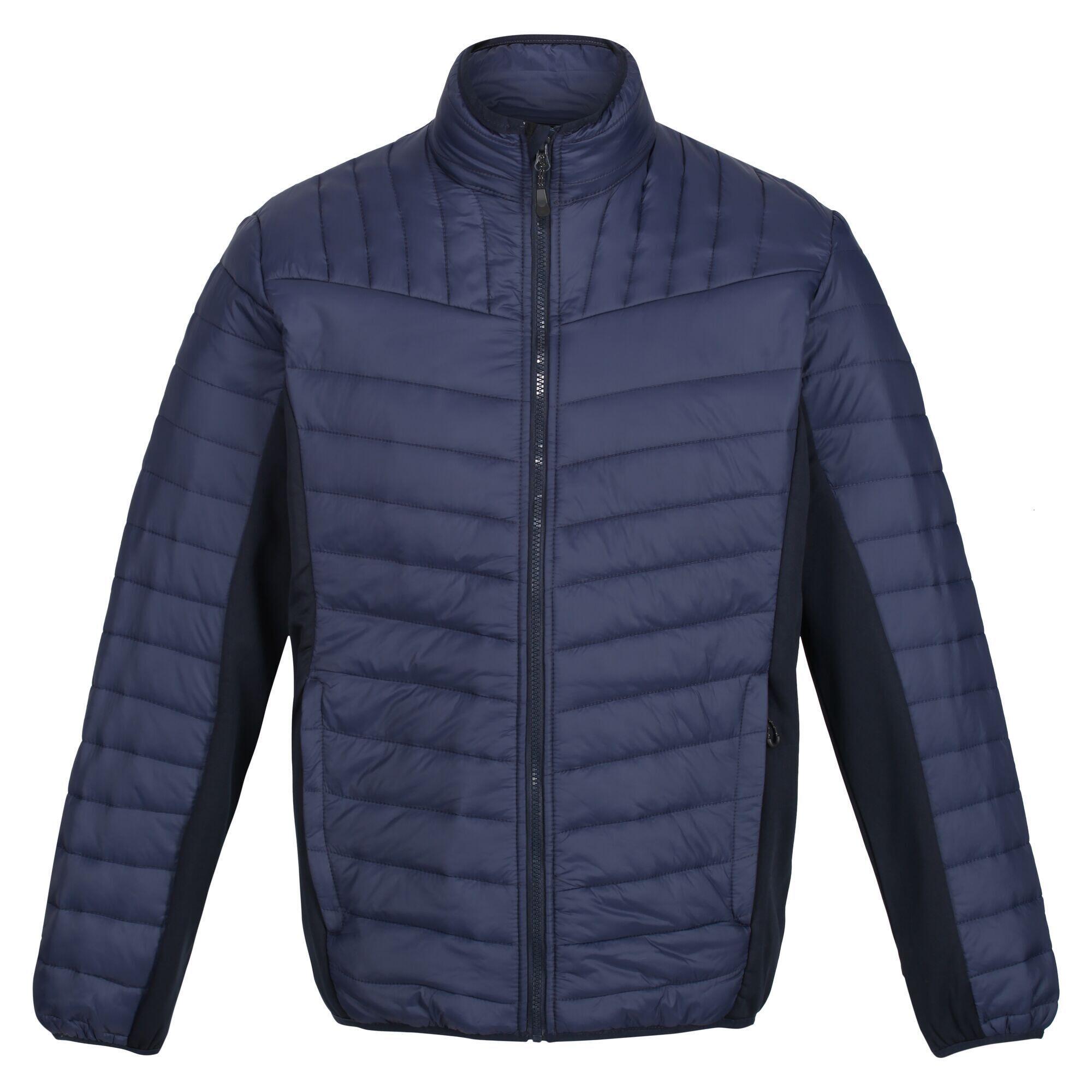 Mens Tourer Hybrid Padded Jacket (Navy) 1/5