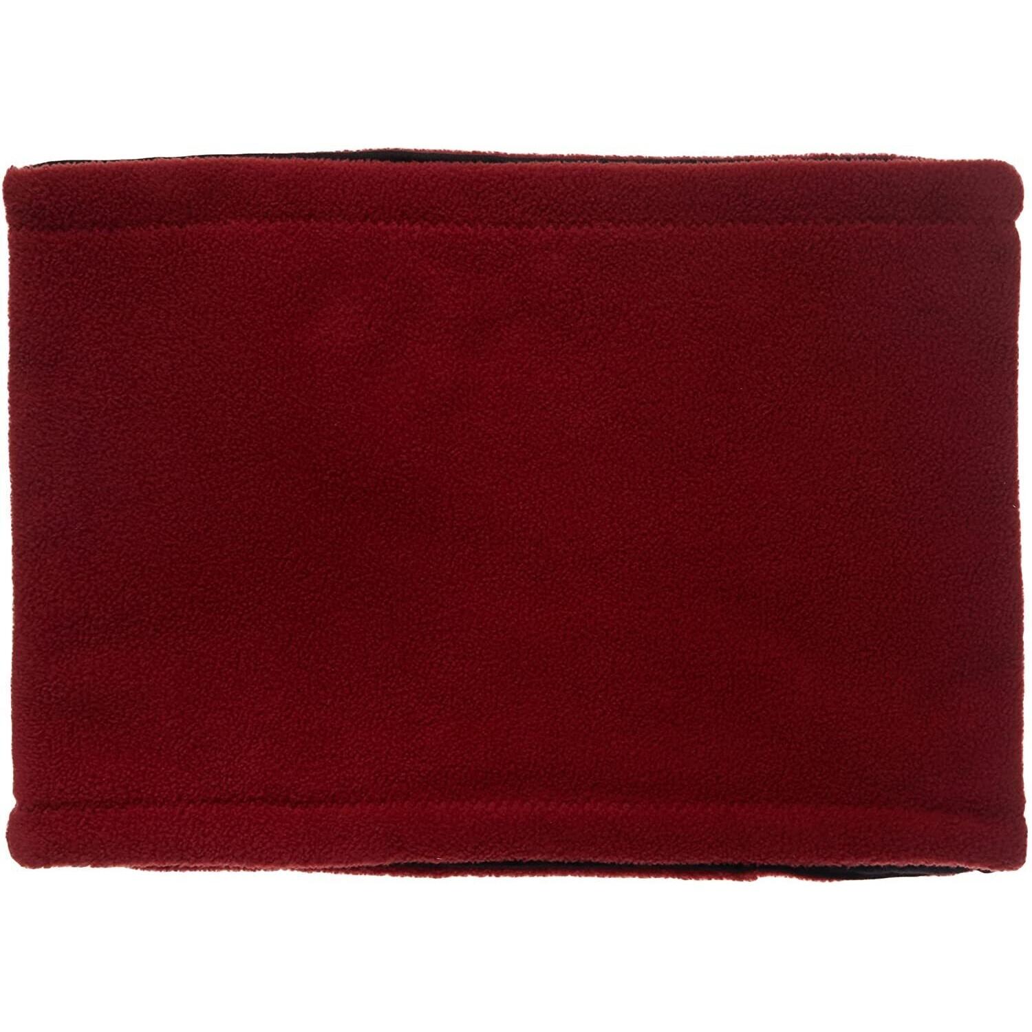 Fleece Reversible Neck Warmer (Red/Black) 2/3