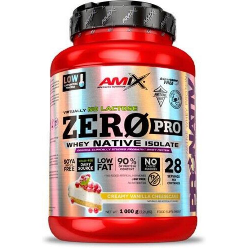AMIX ZeroPro Protein 1000 g Podwójna Czekolada
