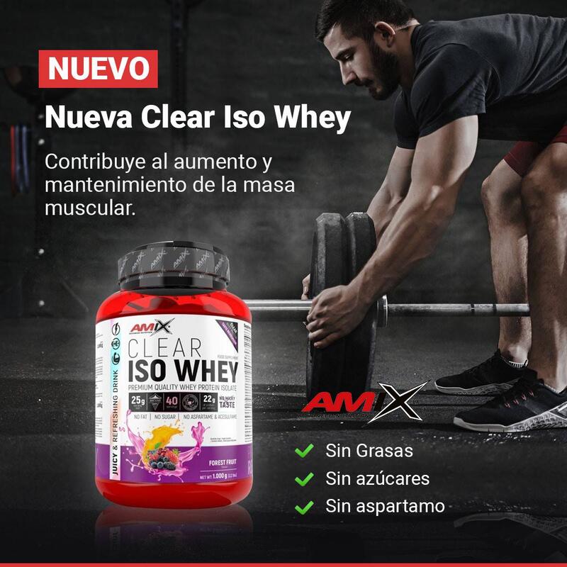 Amix Clear Iso Whey Protein 1 Kg