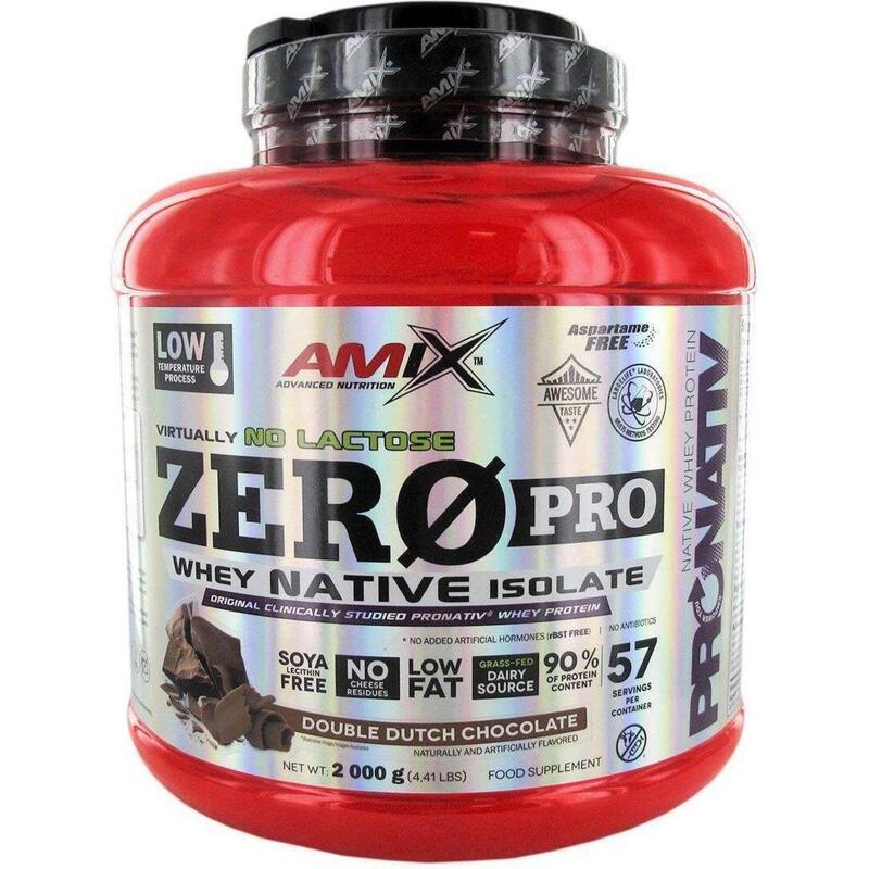 AMIX ZeroPro Protein 2000 g Podwójna Czekolada