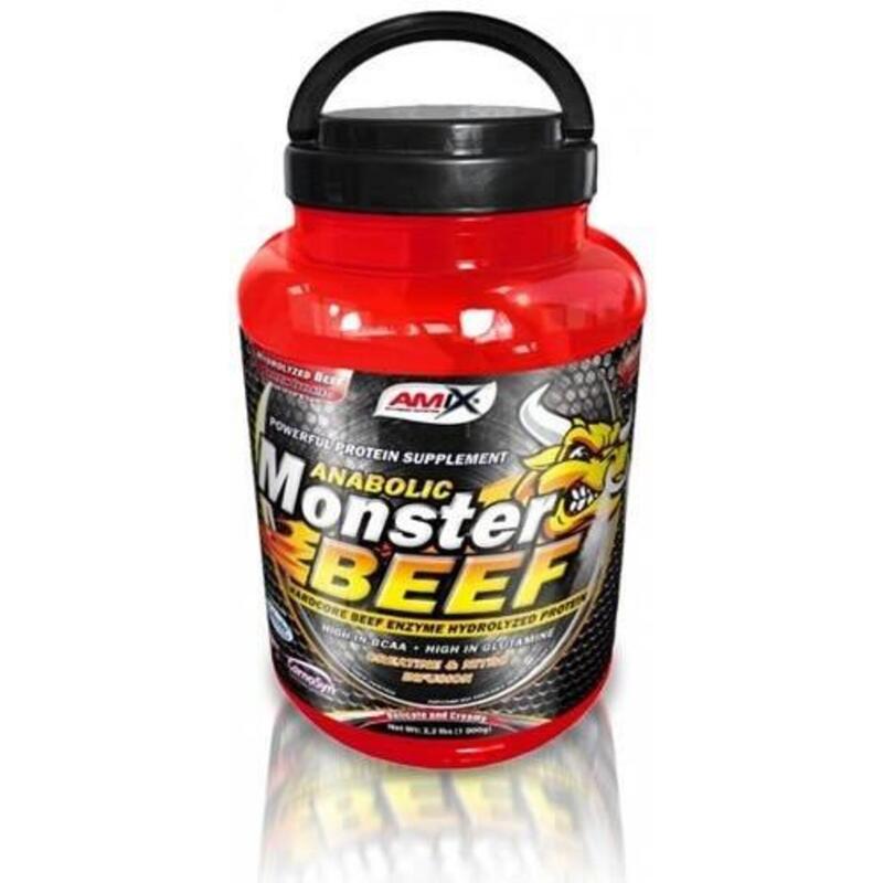 Anabolic Monster BEEF 90% AMIX 1000 g Owoce leśne