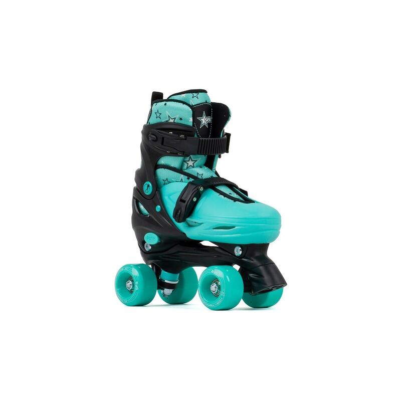 SFR Nebula verstellbare Quad-Skates grün