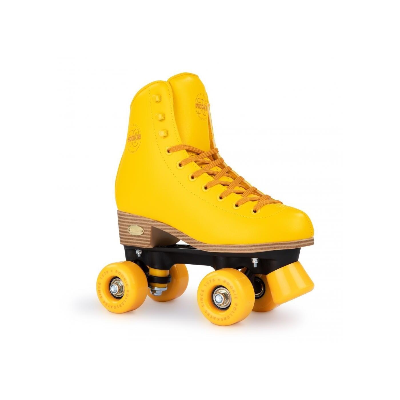 ROOKIE Classic 78 Yellow Quad Roller Skates