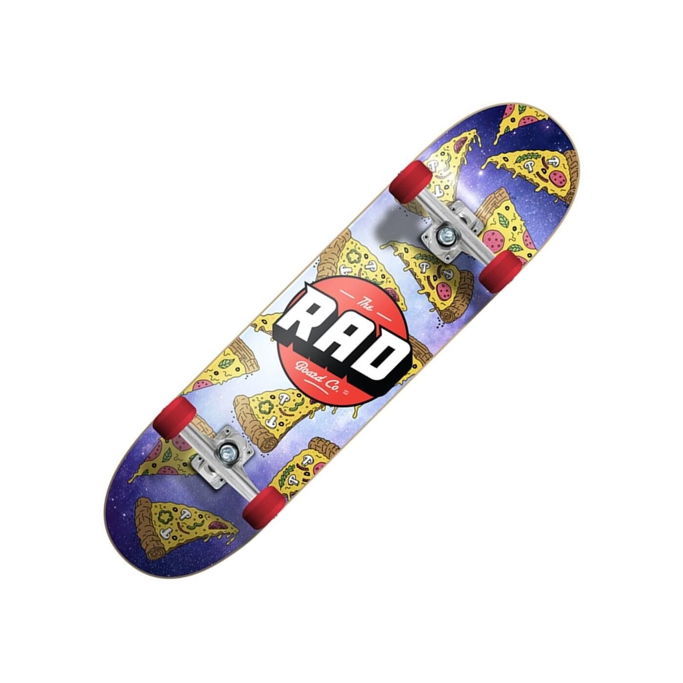 RAD BOARD CO. Pizza Galaxy Dude Crew 7.5inch Complete Skateboard