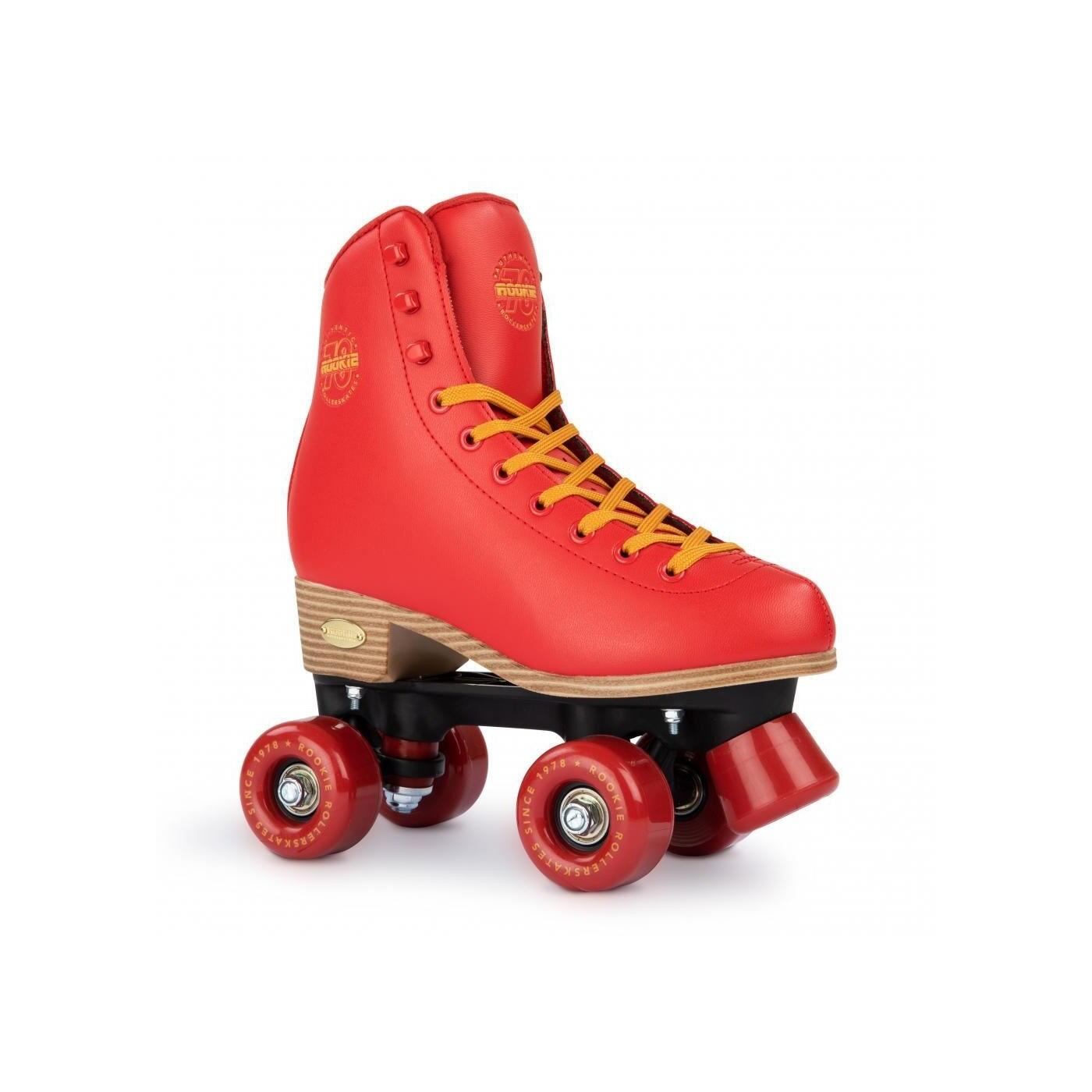 ROOKIE Classic 78 Red Quad Roller Skates
