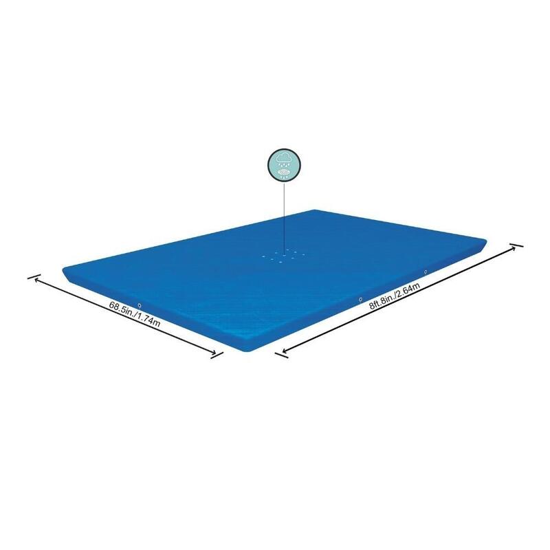 Lona natación Cubierta Piscina Frame 259x170 cm Azul