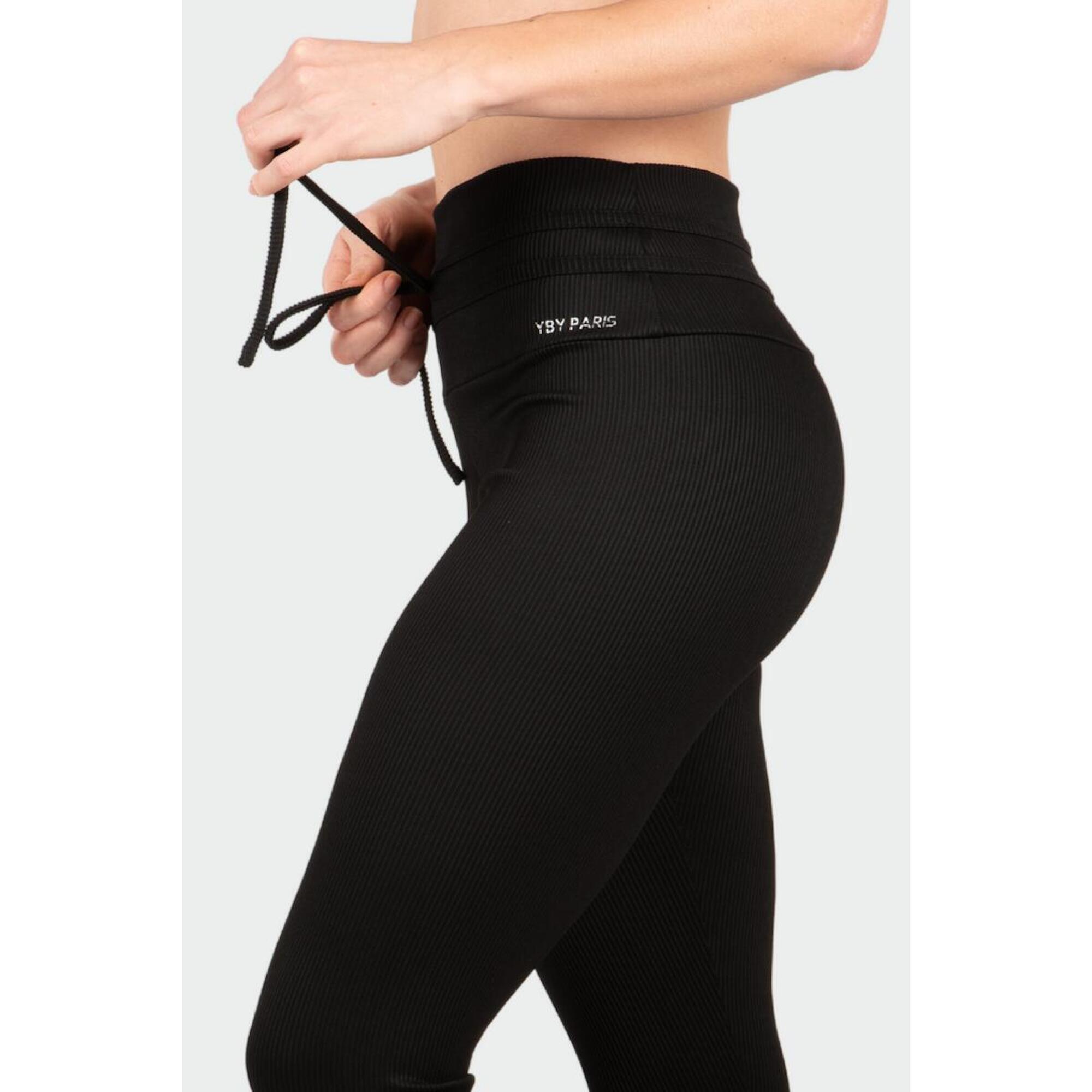 Legging yoga femme gainant en taille haute eco-conçu fibre biodégradable - Frida