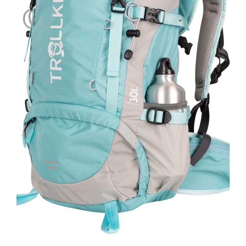 Kinder Rucksack Trolltunga Grau/Minze