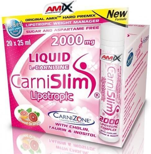Amix Carnislim Lipotropic 2000 20 ampollas x 25 ml